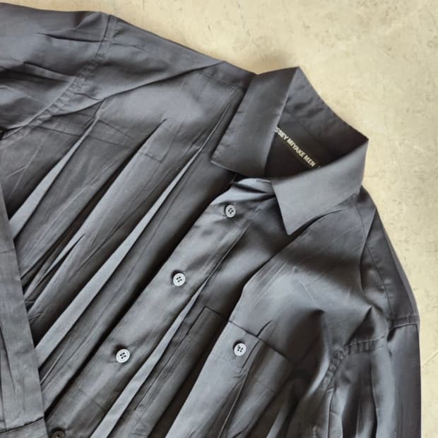 이세이미야케 옴므 셔츠 블랙