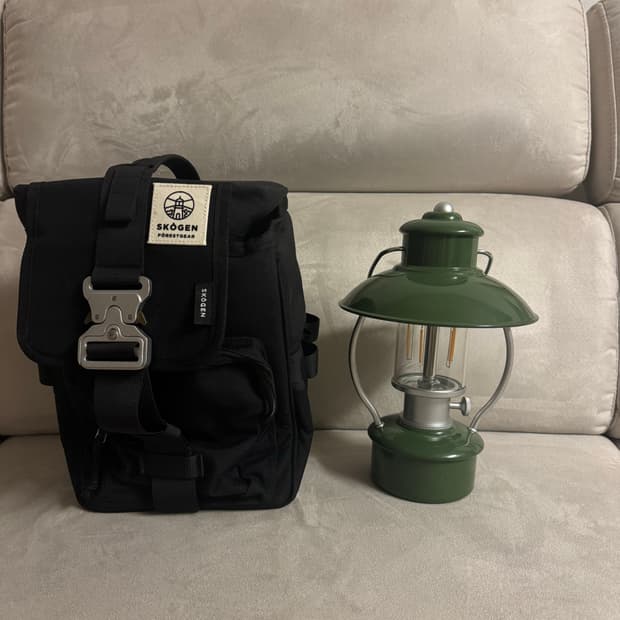 스코겐 N80 캠핑 랜턴 + 전용 가방