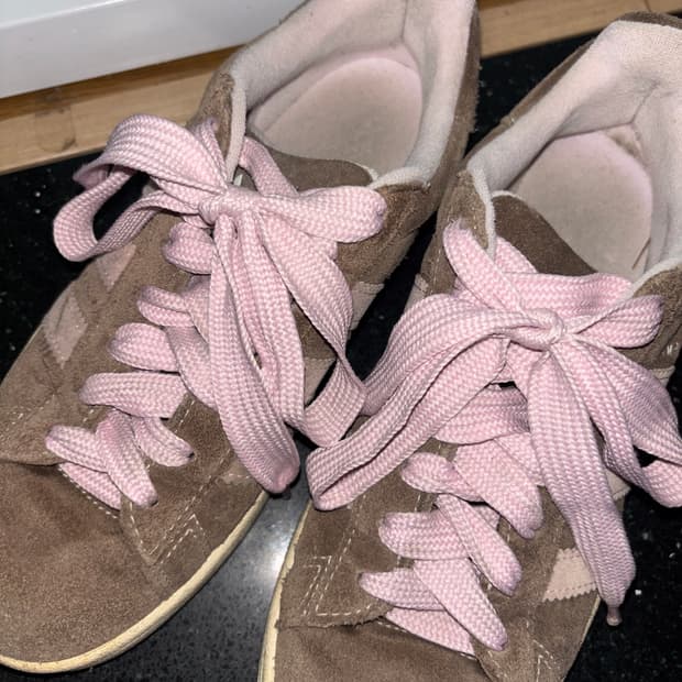 아디다스 캠퍼스 00s 더스트 카고 클리어 핑크