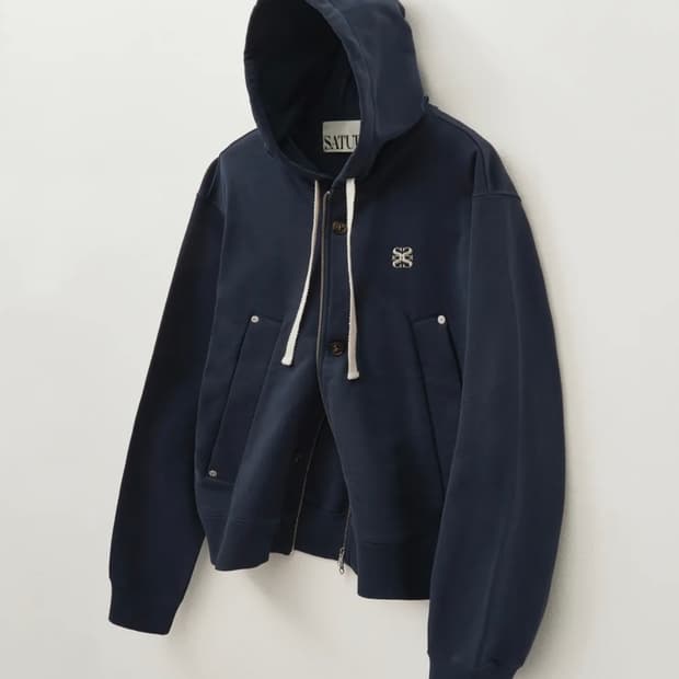 세터 후드집업 네이비 M