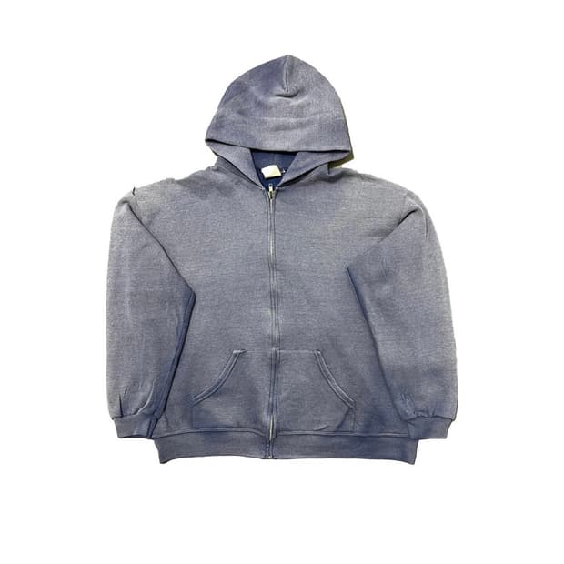 빈티지 Sunfaded Zip-up Hoodie