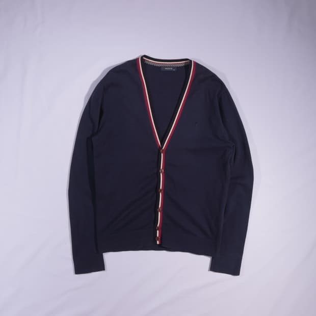 헤지스 코튼 니트 가디건 B3