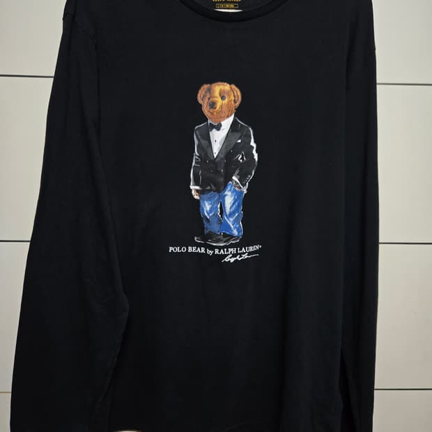 폴로랄프로렌 정장 폴로베어 블랙 롱 슬리브