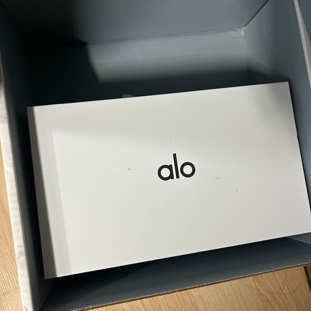 알로 선셋 스니커즈 블랙 6.5