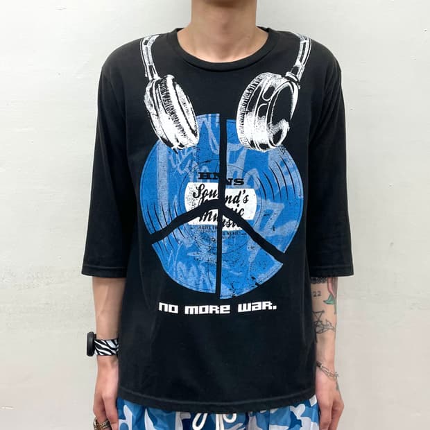 Headset no more war half sleeve