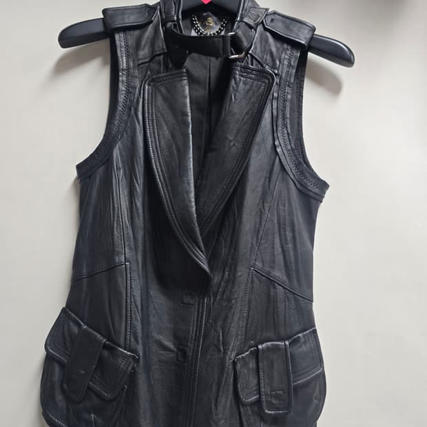 제시뉴욕 양가죽 베스트 XS~S