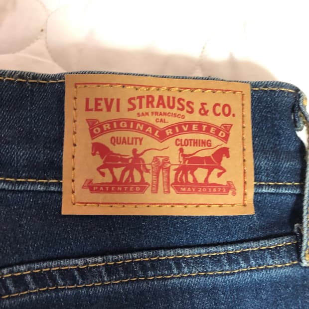 리바이스 스키니 진청