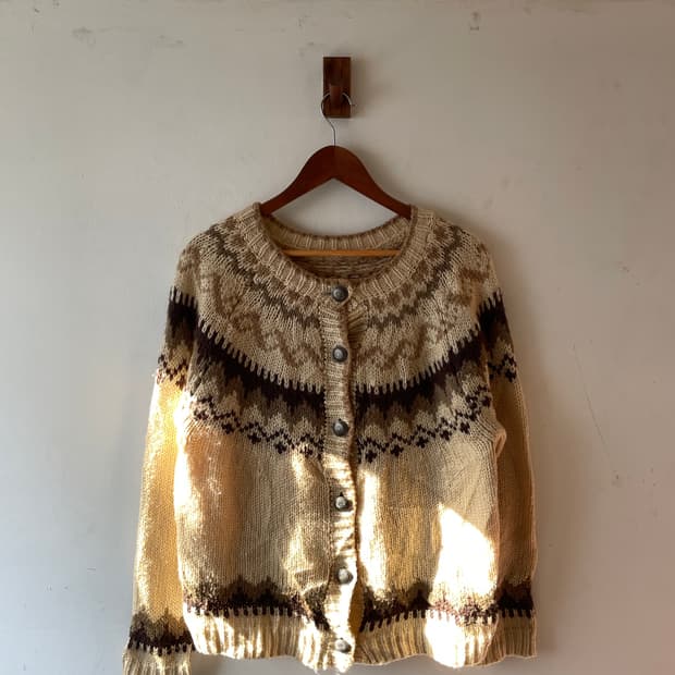 90's JPN Vintage Knit Cardigan
