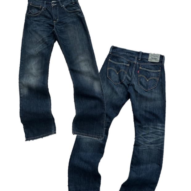 리바이스 523 데님팬츠