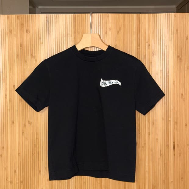 자크뮈스 르 티셔츠 카마르그 블랙 XS 새상품  