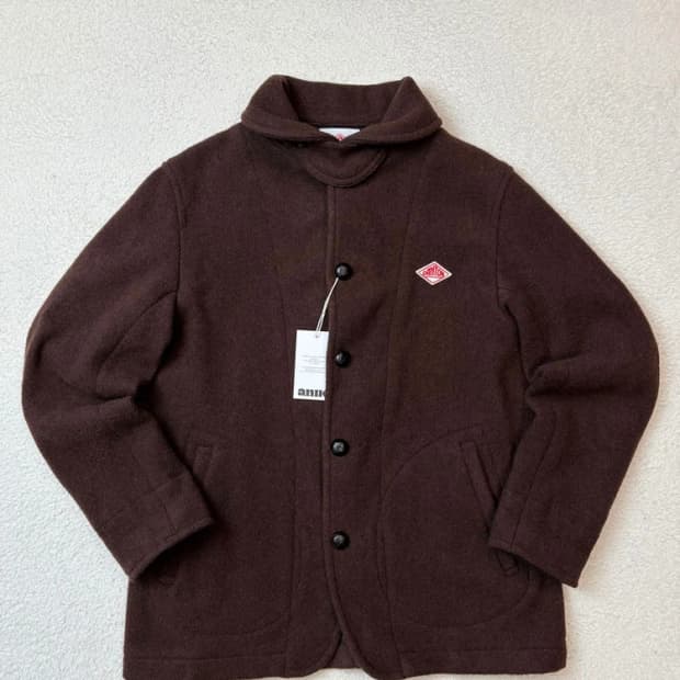 단톤 Danton 울 파일 라운드 칼라 자켓 PN6426