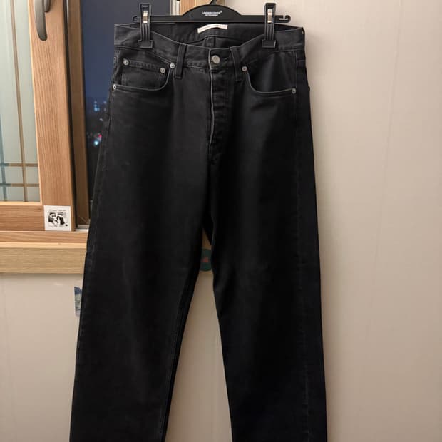 선플라워 sunflower 루즈핏 블랙진 31