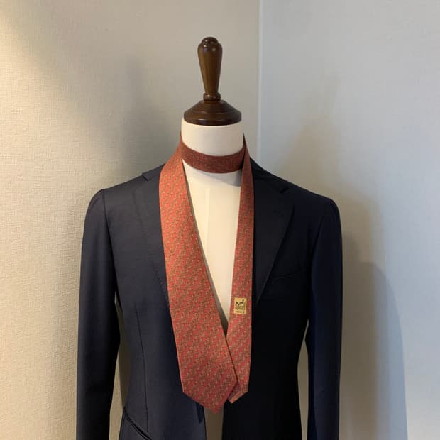 에르메스(HERMES) 프랑스 100실크 명품넥타이 A등급 8.4cm
