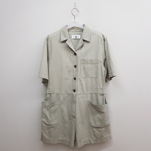 비이커 BEAKER 2022 코튼 반팔 점프수트  2사이즈