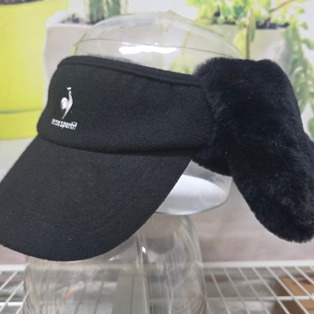 르꼬끄 귀달이 겨울모자 방한 골프 테니스모자 썬바이저 공용 KG56