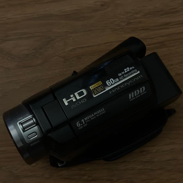 Sony HDR-SR7 빈티지 디지털 캠코더 (상태 좋아요!)