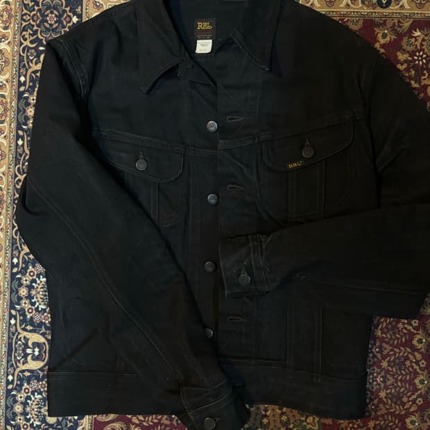 RRL lot271 블랙 S