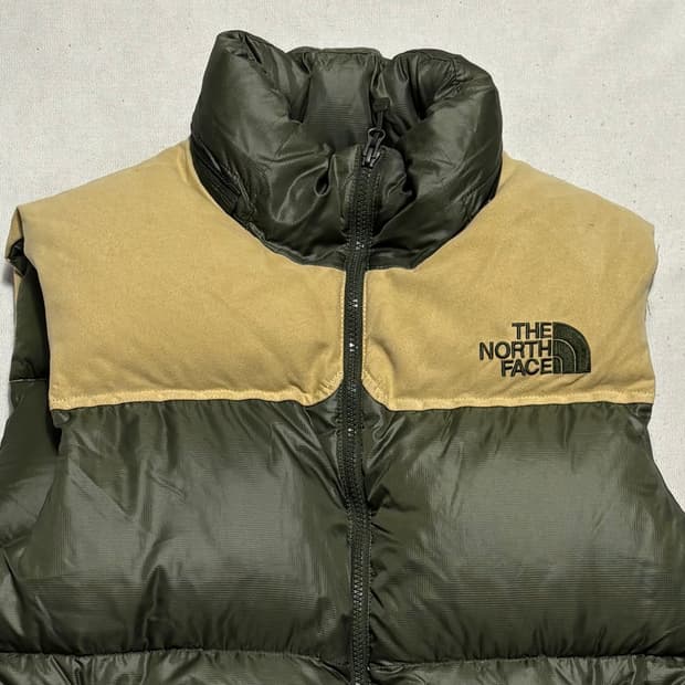 95 노스페이스 700 눕시 LTD 카키 패딩 베스트