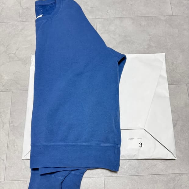 비즈빔 26ss jumbo sb sweat l/s dmgd