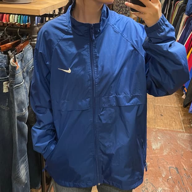 [HI] 나이키 바람막이 블루