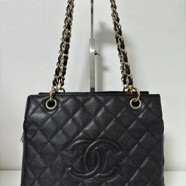 샤넬 체인 정방백 블랙