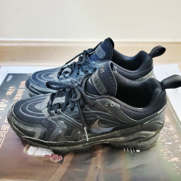 최저가! 나이키 에어 EVO 맥스 트리플 블랙 270 올검 (에눌,넥고o