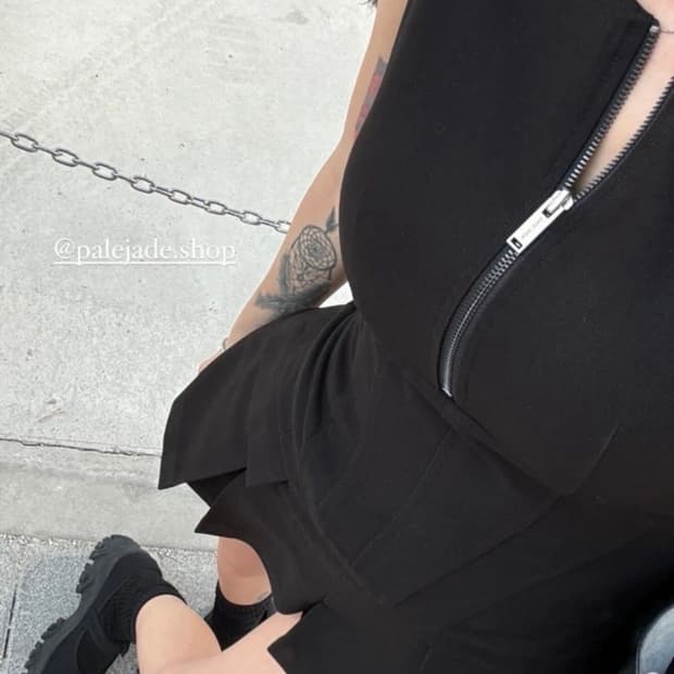 페일제이드 Zipper Line Dress