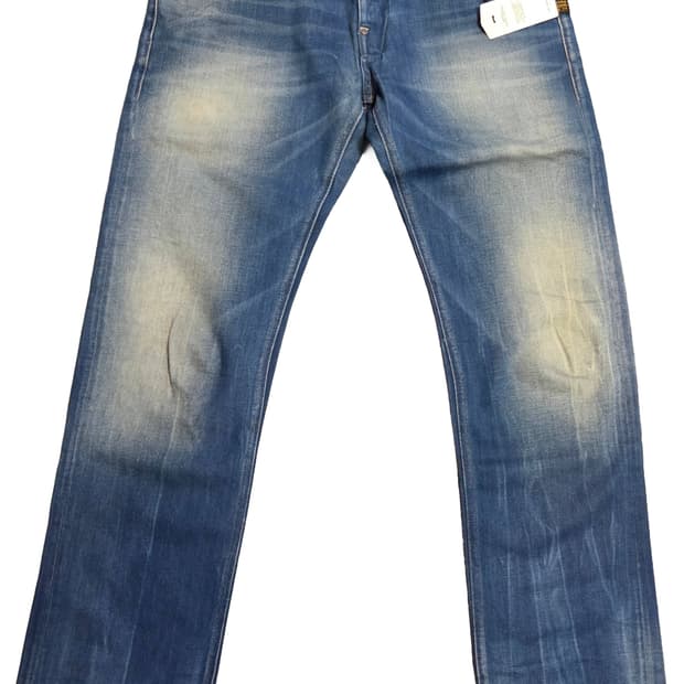 G-STAR RAW 3301 스트레이트 핏 블루 워싱(w33/L32)