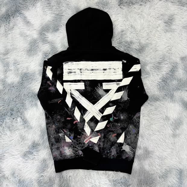 [S Size] 오프화이트 갤럭시 후드집업