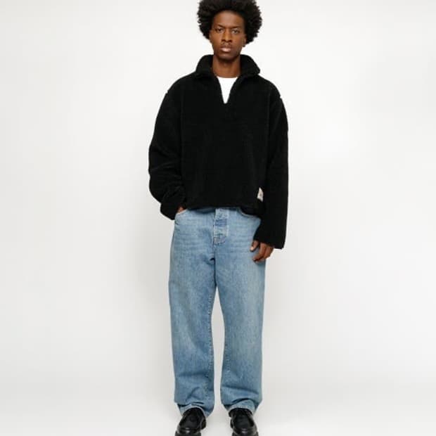 [M] 스투시 아워레가시 러너 플리스 풀오버