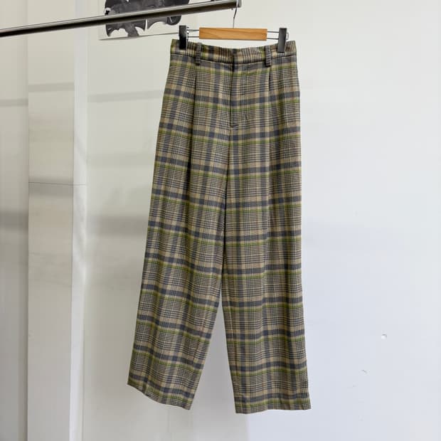 BEAUTY & YOUTH BY UNITED ARROWS 체크슬랙스