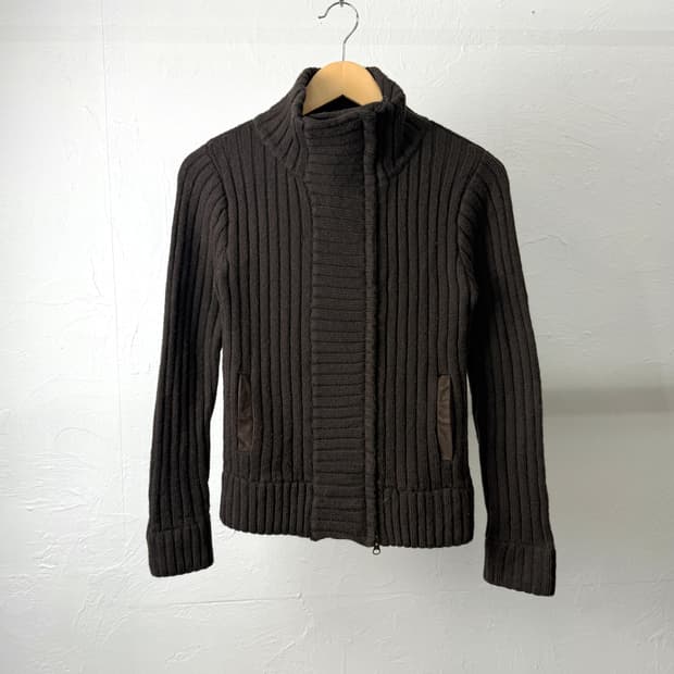 JPN 투웨이 니트 집업