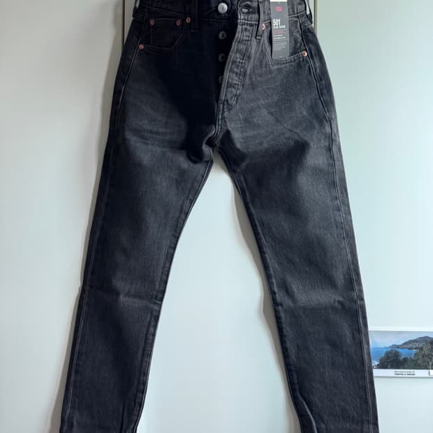 리바이스 / 프리미엄 501 슬림 테이퍼드 셀비지 데님 진 / 29X30