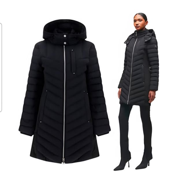 무스너클 새상품 이스트 프레리 여성 롱 패딩 M 22SS