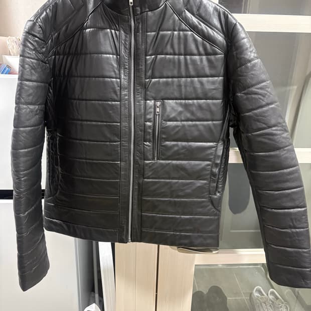 바이커 래더자켓 블랙 m사이즈