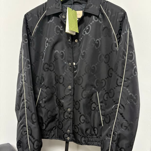 [48] 구찌 CG 자카드 점보 트랙 자켓