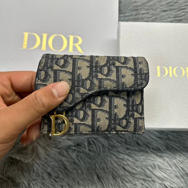 [A급/정품] 디올 오블리크 카드지갑
