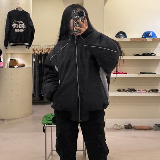 데상트 패딩 바람막이 자켓 U1120