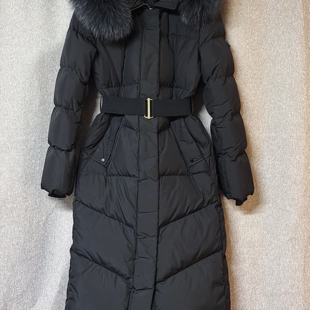 환승연애 성해은 착용 착샷있어요) 에고이스트 롱 패딩 벨티드 