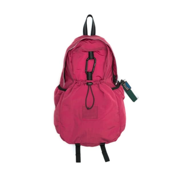 히치 에메모가든 콜라보 나일론 경량 백팩 85 핑크