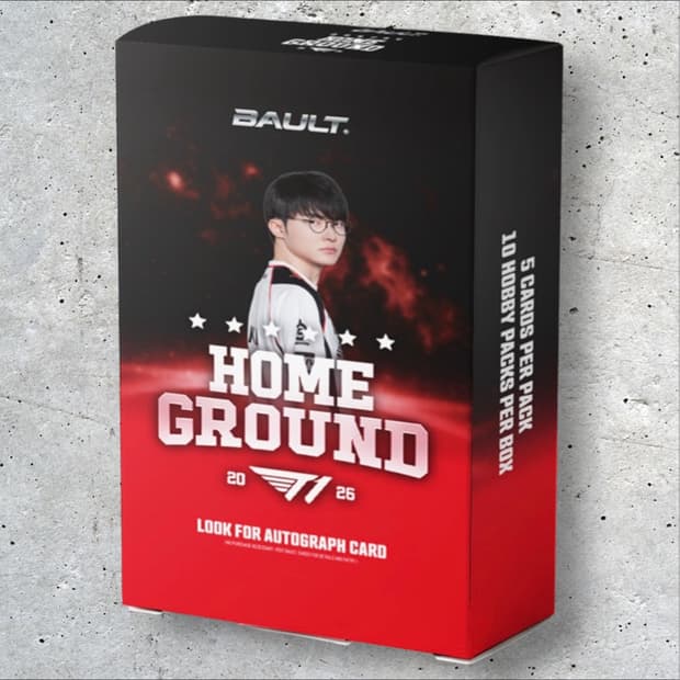 BAULT T1 HOME GROUND TCG 카드 박스