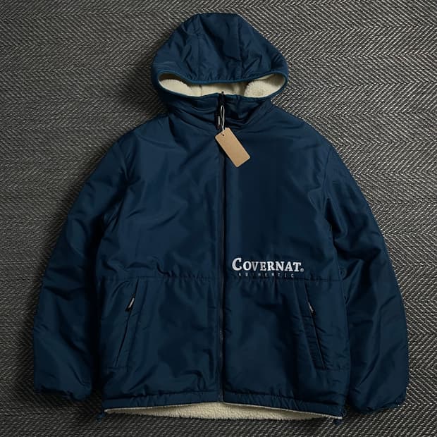 커버낫 리버시블 후드 플리스 자켓o 4627