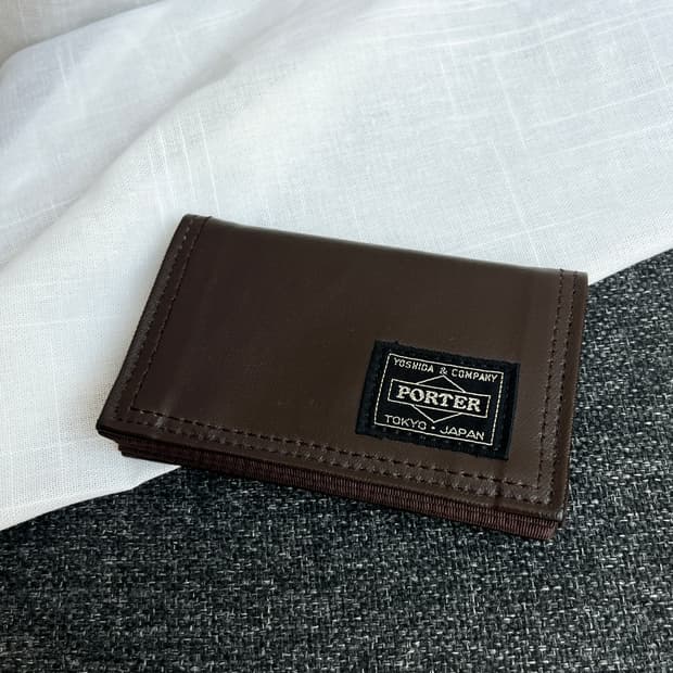 Porter 포터 프리스타일 카드 케이스 브라운
