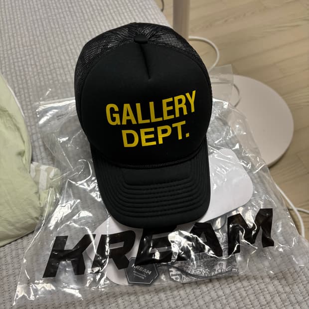 [갤러리 디파트먼트] GD 트리커 캡 블랙