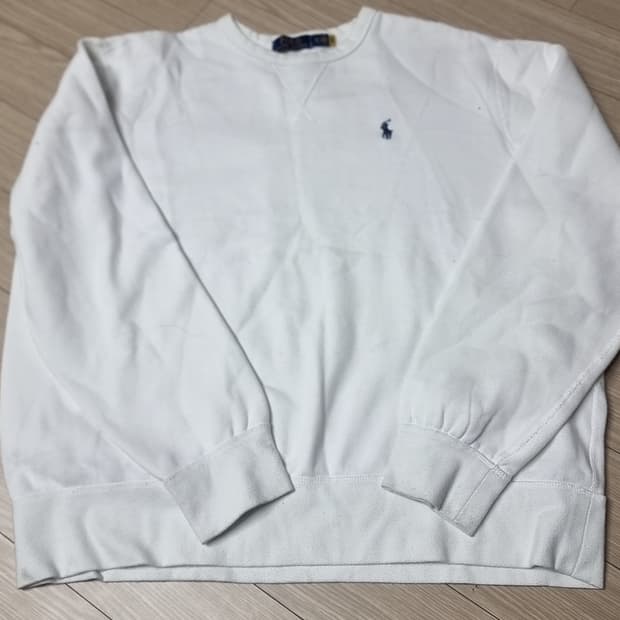 폴로 랄프로렌 화이트 맨투맨(xl)