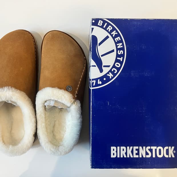 버켄스탁 체르마트 시어링 슬리퍼 43 밍크 (새상품)