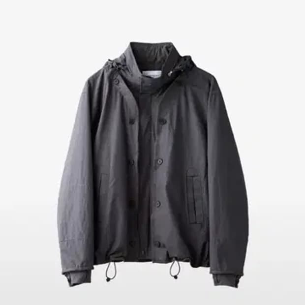 해칭룸 reverse m65 jacket charcoal 4