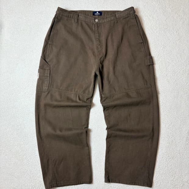 Okkane 코튼 와이드 팬츠 PN6701