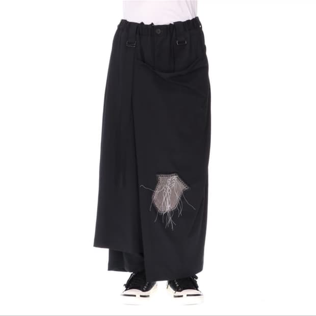 요지야마모토 뿌르옴므 랩 팬츠 (구해요)