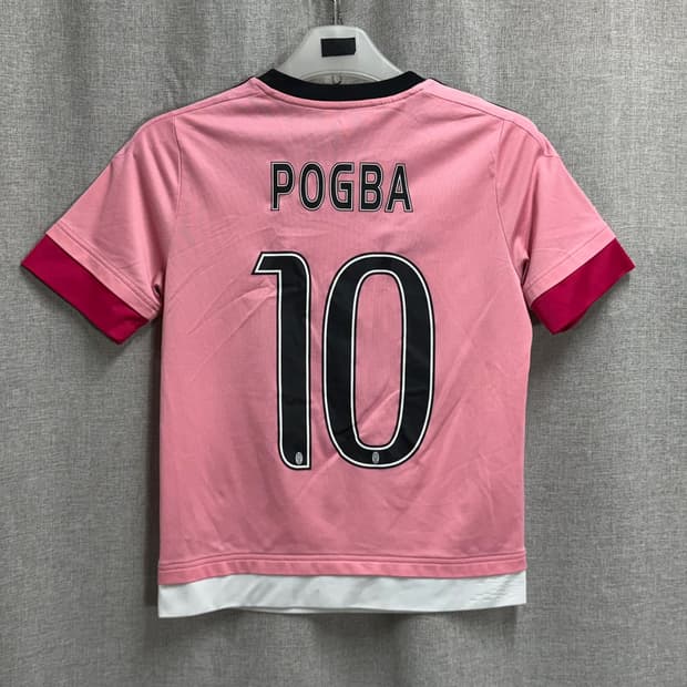 [S] 아디다스 유벤투스 15-16 어웨이 축구 유니폼 10번 포그바